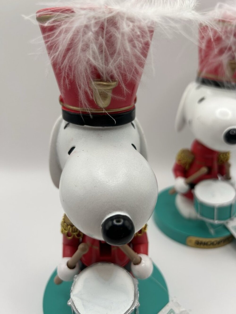 New Peanuts Snoopy Nutcracker Drummer Kurt S Adler 2024 Christmas Lot Of 3 As Is - Picture 10 of 16